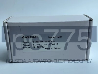 1PCS  ASHCROFT pressure sensor KM41 0-10V DC12-32V 0-250Bar servo system sensor - Image 1 of 4