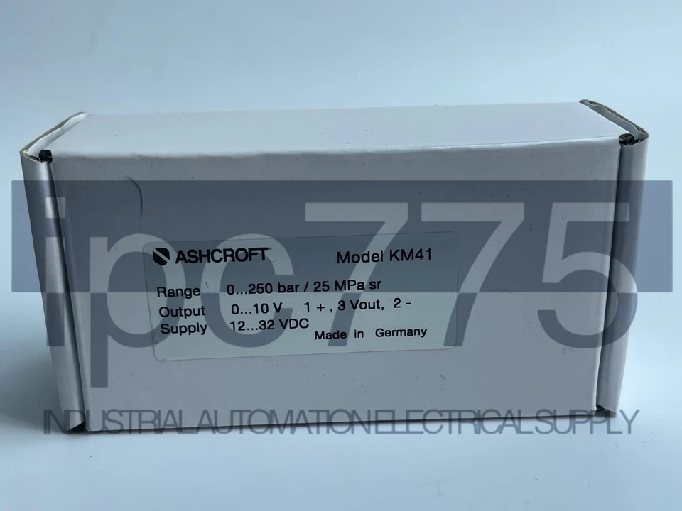 1PCS  ASHCROFT pressure sensor KM41 0-10V DC12-32V 0-250Bar servo system sensor - Image 1 of 4
