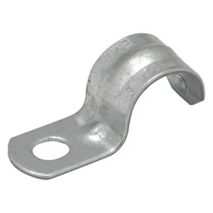 RACO 2084 PK 50 Conduit Clamp,Steel,Overall L 2.334in 206F91 - Picture 1 of 2