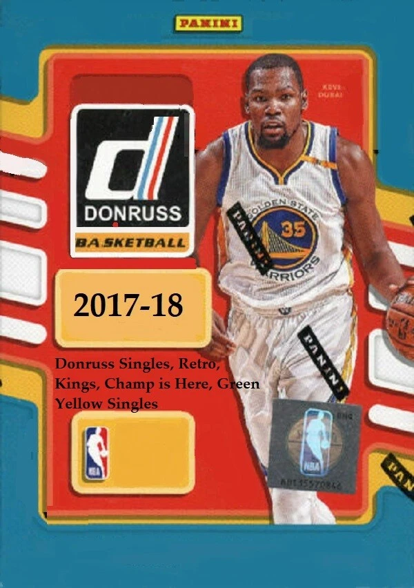 2017-18 Donruss Singles, Retro, Kings, Champ is Here, Green Yellow Singles - Image 1 of 1