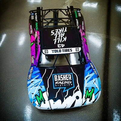 Corpo de controle remoto 30 graus North 5ive T envoltório decalque (não inclui controle remoto) "hoon" losi 5t - Imagem 1 de 3