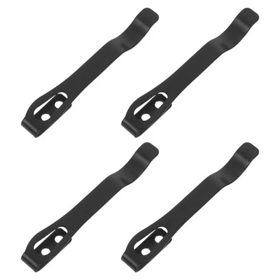  4 Pcs Rivestimento Posteriore in Acciaio Inossidabile Clip Corretto - Immagine 1 di 4