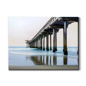 Landscape Picture Canvas Wall Art Print Decoration Painting Ocean Beach Sea A... - Picture 1 of 7