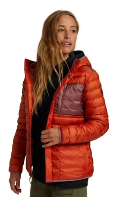 Burton Dhaka Evergreen Plumón Relleno Acolchado Aislante Capucha Puffer Chaqueta Pequeña Foto 1 de 4