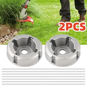 2PCS Lawn Mower Steel Wire Grass Trimmer Head Brush Cutter Weed Trimmer Head US - Picture 1 of 10