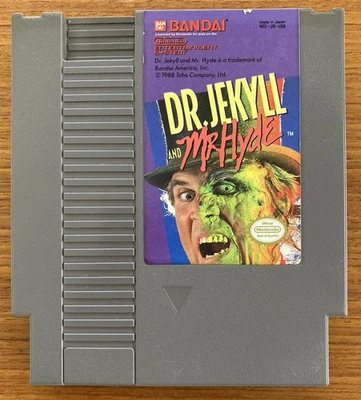 NES ~ DR. JEKYLL and MR HYDE ~ Nintendo Game 3 Screw NES-JH-USA Cart Only NTSC - Image 1 of 4