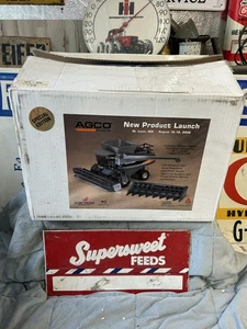 AGCO Gleaner A85 Combine W/ Corn & Grain Head New Product Launch STL 1/24 - Picture 1 of 7