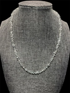 Collar de plata de ley aguamarina nuevo - Imagen 1 de 7