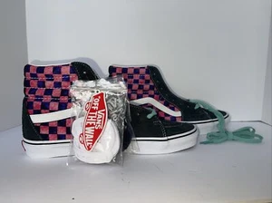 Vans Awake NY Sk8-Hi Black/Pink/Purple Skateboarding Shoes VN0A5HXV7BP Size 10 - Picture 1 of 5