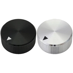 Perno de control arrugado ancho de aluminio liso - orificio redondo de 6 mm - Imagen 1 de 9