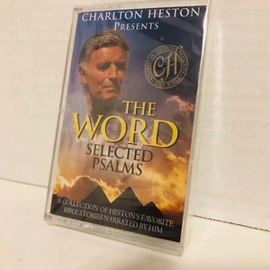 Charlton Heston Presents The Word Selected Psalms 1997 Audio Cassette New Sealed - Picture 1 of 24