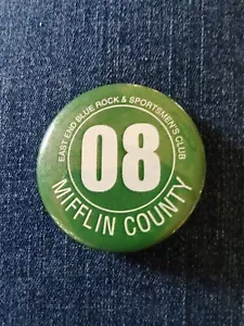 Vintage 2008 East End Blue Rock & Sportsmen's Club Anstecknadel Abzeichen Mifflin Co PA - Bild 1 von 2
