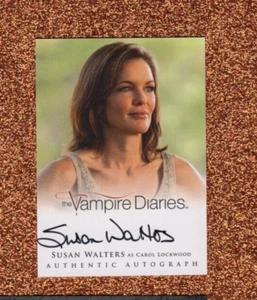 Vampire Diaries Susan Walters as Carol Lockwood Autograph Card - Picture 1 of 2