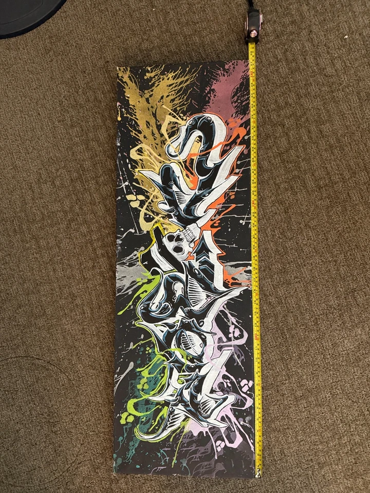 Graffiti Canvas Painting Street Art - Image 1 of 1