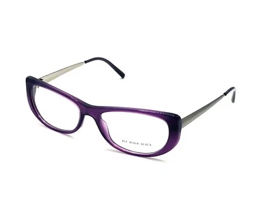 NUEVO AUTÉNTICO BURBERRY B 2168 3471 Violeta Mujer Anteojos 51mm 16 135 Foto 1 de 4