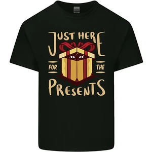 Camiseta Top Christmas Just Here For the Presents Divertida para Hombre de Algodón - Imagen 1 de 95