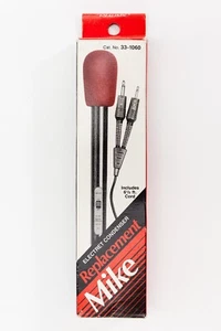 Electret Condenser Replacemet Mike Cardioid Microphone Recording 33-1060  B1689 - Picture 1 of 8