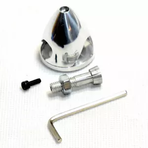 3 slot Aluminum Spinner 38mm 1.5in for 4.0mm shaft motor propeller RC Airplanes - Picture 1 of 8