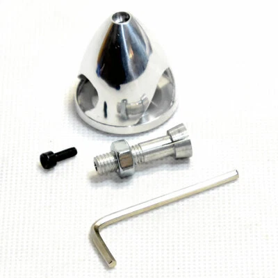 3 slot Aluminum Spinner 38mm 1.5in for 4.0mm shaft motor propeller RC Airplanes - Image 1 of 4