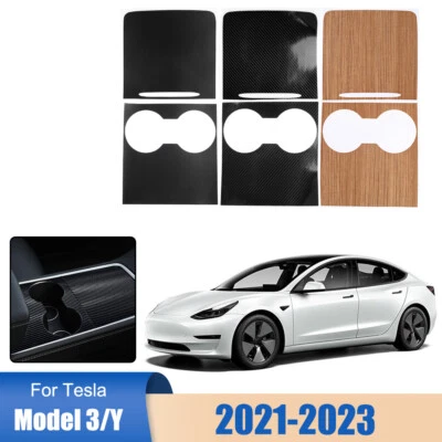 Tesla Model 3 Y Center Console Wrap Console Cover Interior Decoration 2021-2023 - Image 1 of 4