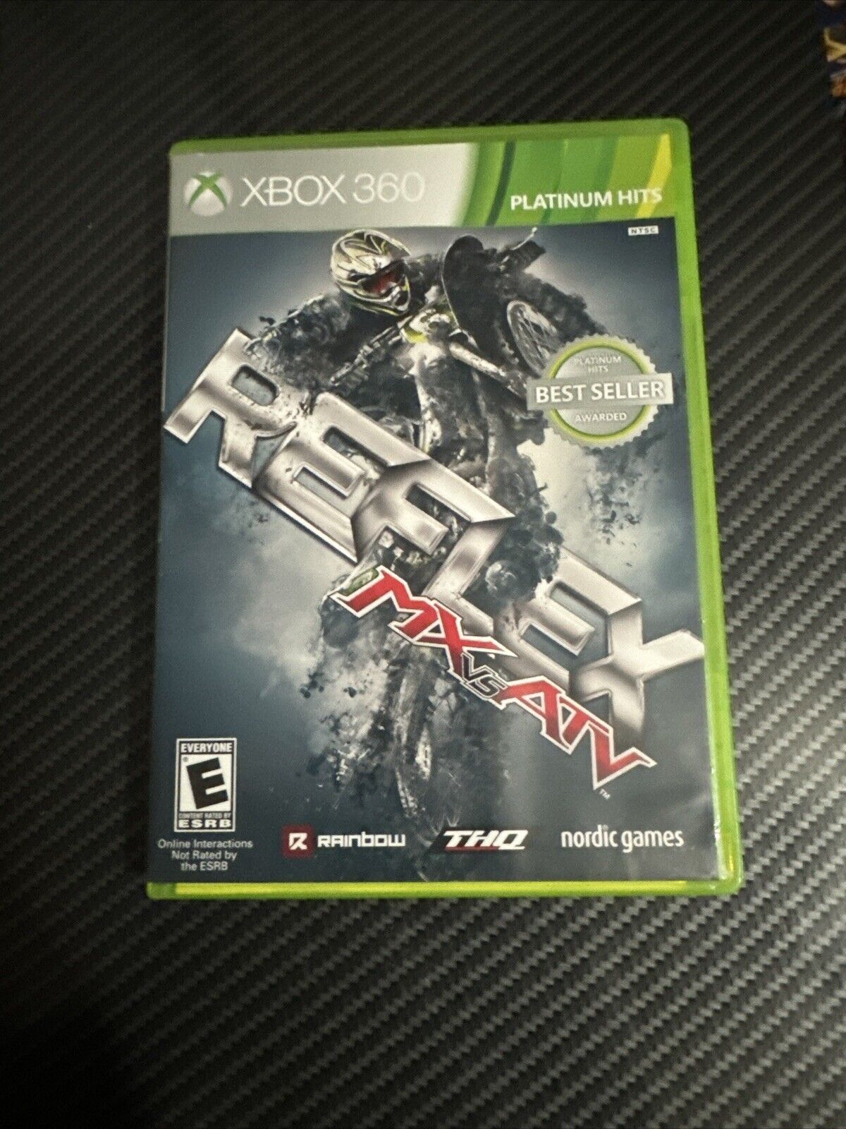 MX vs ATV Reflex (Microsoft Xbox 360, 2009) Platinum Hits CIB
