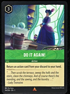 Disney Lorcana TCG - Do It Again! - 94/204 - Rare - Regular NM - Picture 1 of 2
