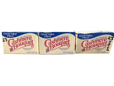 Pack de 3 RAMOS DE CACHEMIR fragancia clásica cara regular CAJAS MUY DAÑOS ÚLTIMOS 3 Foto 1 de 4