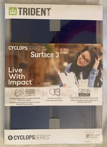 NEW TRIDENT CYCLOPS SERIES PROTECTIVE CASE FOR MICROSOFT SURFACE 3 - BLUEBERRY - Picture 1 of 4