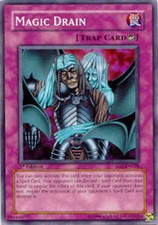 YuGiOh Magic Drain - SD7-EN028 - Common - Unlimited Edition Near Mint