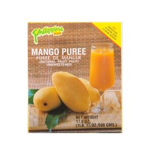 Angebot: 500g MANGO Fruchtmark Püree Mangopüree ungesüßt - ergibt Saft Pulp gelb