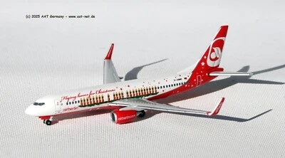 Herpa Wings 1:500 - 527019 - Boeing 737-800 Air Berlin D-ABMS Nuovo & OVP - Immagine 1 di 3