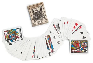 Old West Pharo Playing Card Deck - Faro - Poker - Cards - Saloon - Reproduction - Picture 1 of 10