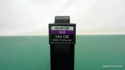 HP 512744-001 146 GB 15,000 RPM 6 Gbps 2.5 in. SAS HDD 512544-002 DH0146FAQRE - Image 1 of 4