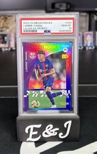 Lamine Yamal 2023 2024 2023-24 Panini Megacracks Liga #423 Rookie RC PSA 10