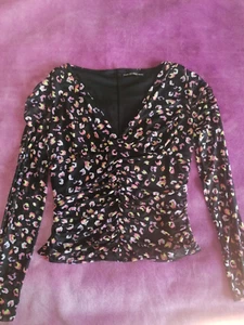 Guess XL 42 Top Bluse Shirt Animalprint Leopard sexy Marciano - Bild 1 von 3