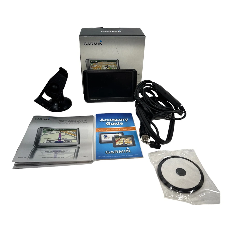 Garmin nüvi nuvi 265WT Automotive 4.3-In Bluetooth Portable GPS Navigator Works - Image 1 of 4