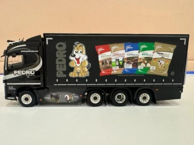 Modelos de camiones WSI, VOLVO FH4 RÍGIDO 8X2, PEDRO COMIDA PARA MASCOTAS, EXCLUSIVO Foto 1 de 4