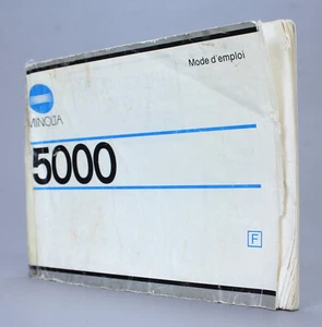 Minolta 5000 - Bedienungsanleitung (Ref#M-064) - Bild 1 von 2