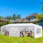 9M x 3M Garden Large Gazebo Canopy Waterproof Outdoor Party Tent Marquee w/Sides