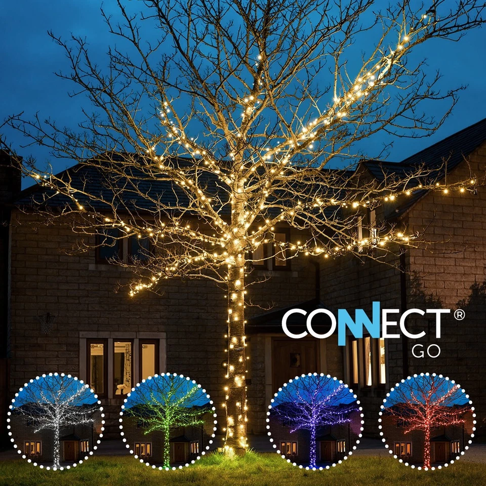 Christmas LED Outdoor Connectable Fairy String Lights Mains Plug 5m-50m - Image 1 of 1