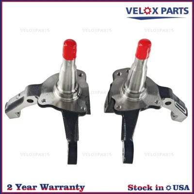 NEW 1-PIECE STOCK SPINDLES KNUCKLES PAIR FOR 1974-1978 FORD MUSTANG II PINTO - Image 1 of 4