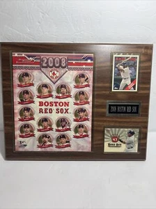 BOSTON RED SOX TEAM FORCE FRAMED PHOTO # 2 OF 2008 W RAMÍREZ & ORTIZ CARD - Picture 1 of 11