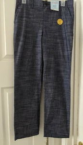Cat & Jack All Season Girls Blue Pants Adjustable Waist Size 14 NWT - Picture 1 of 5