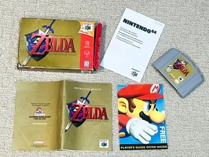 Zelda Ocarina of Time - Original Nintendo 64 N64 Spiel - Komplett in der Box CIB - Bild 1 von 18