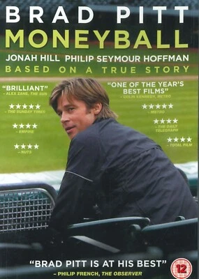 Moneyball (2011) DVD, Brad Pitt, Robin Wright, Jonah Hill [Region 2] - Image 1 of 2