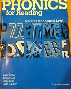 Phonics for Reading Second Level Teacher Guide Curriculum Associates, Inc - Foto 1 di 2