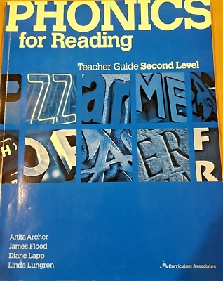 Phonics for Reading Second Level Teacher Guide Curriculum Associates, Inc — 第 1/2 张图片