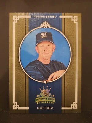 2005 Diamond Kings Gold #358 Geoff Jenkins BREWERS / 10 - Image 1 of 2