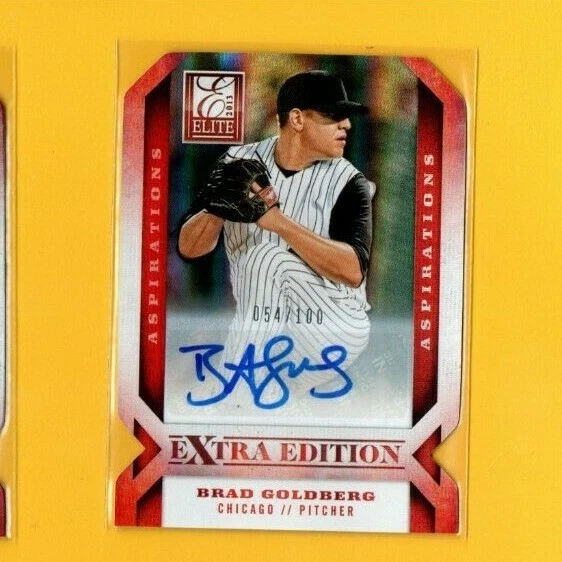 D14161 2013 Elite Extra Edition Signature Aspirations #52 Brad Goldberg #54/100 - Image 1 of 1