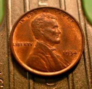 Higher Grade! 1934-P Lincoln Wheat Cent 1c. (#6424) - Picture 1 of 2